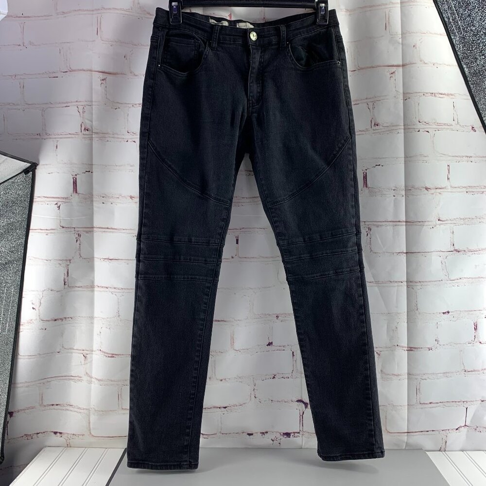 Scott James Slim Fit Men's Jeans Black 34W / 32L